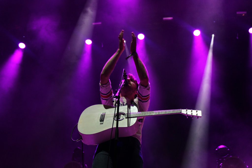The Vaccines sobre el escenario Las Palmas. || Foto: Lara Peiró
