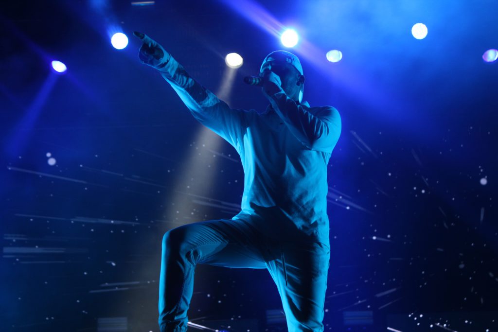 Major Lazer sobre el escenario Las Palmas